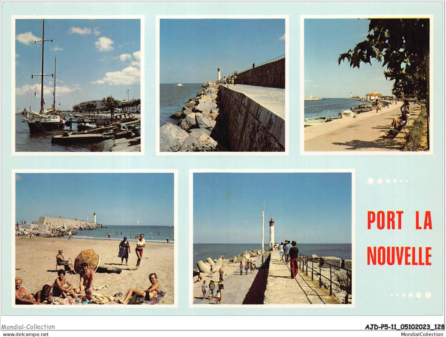 AJDP5-11-0539 - PORT LA NOUVELLE - Souvenir  - Port La Nouvelle