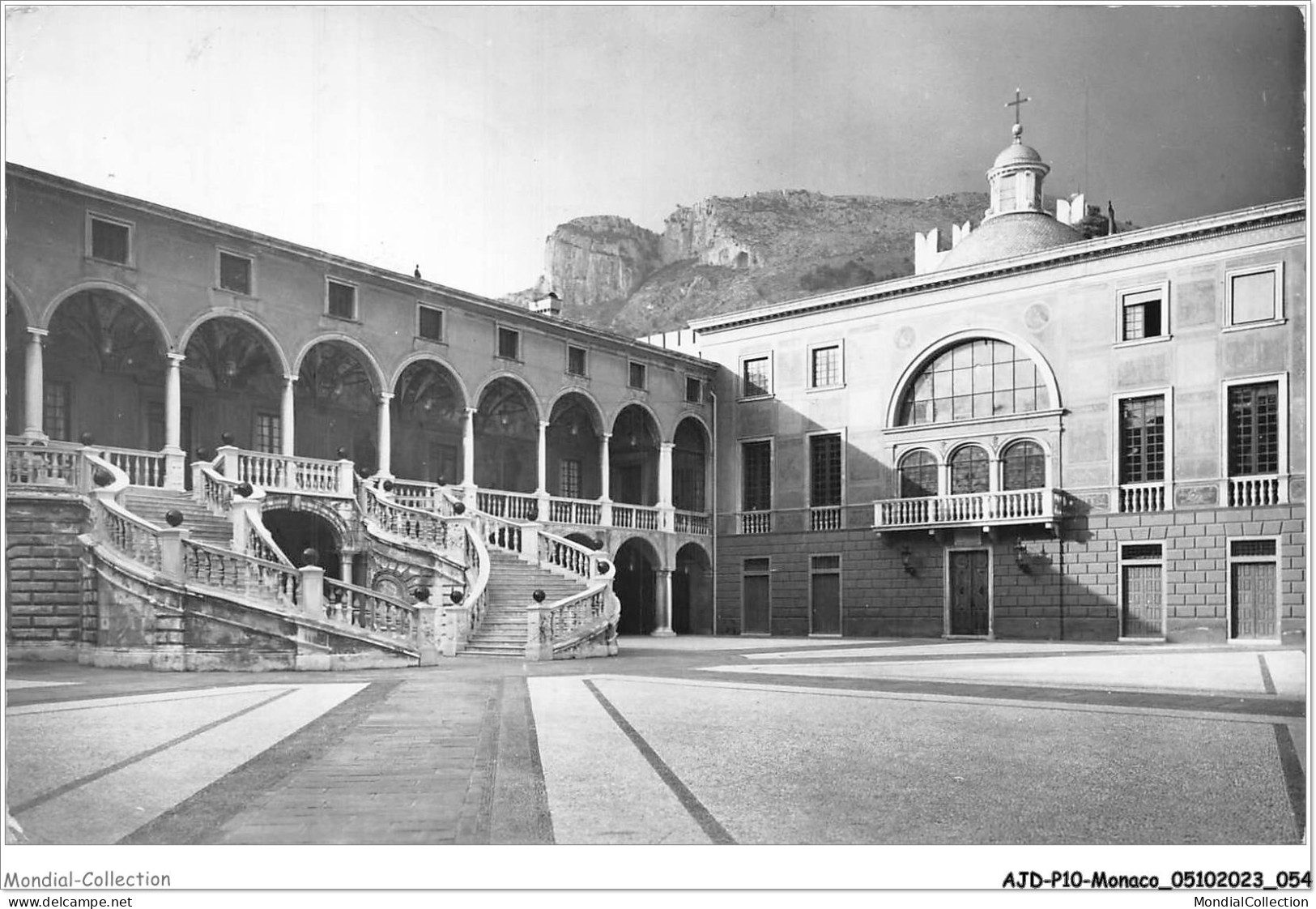 AJDP10-MONACO-1012 - Le Palais De S-A-S - Le Prince De MONACO  - Palais Princier