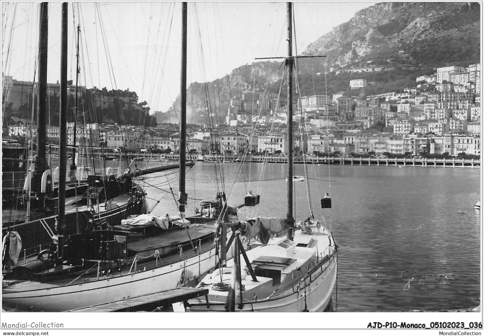 AJDP10-MONACO-1003 - MONACO - Le Quai De Plaissance Et La Condamine  - La Condamine