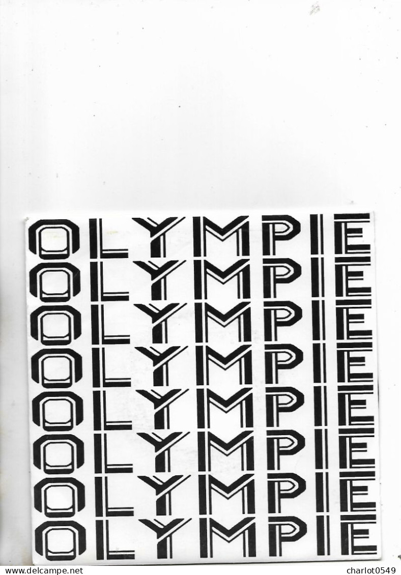 2 Titres Olympie Michel Barrier Et Christian Roche - Other & Unclassified