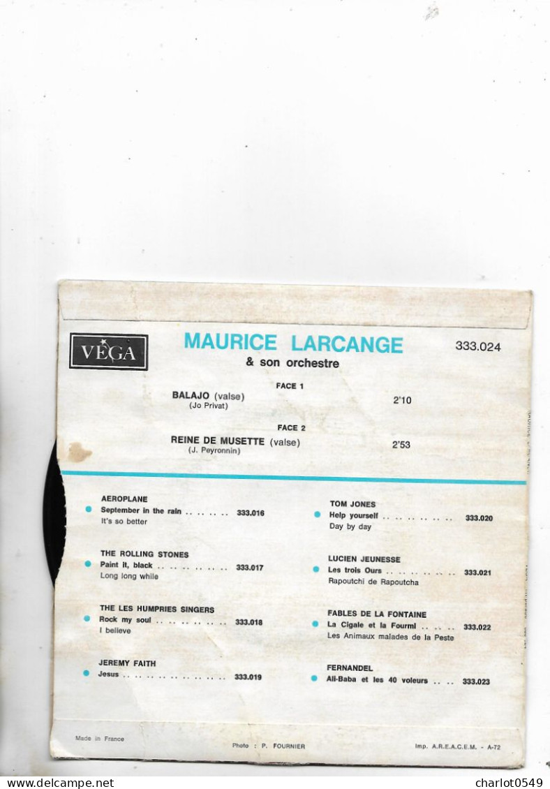 2 Titres Maurice Larcange - Autres & Non Classés