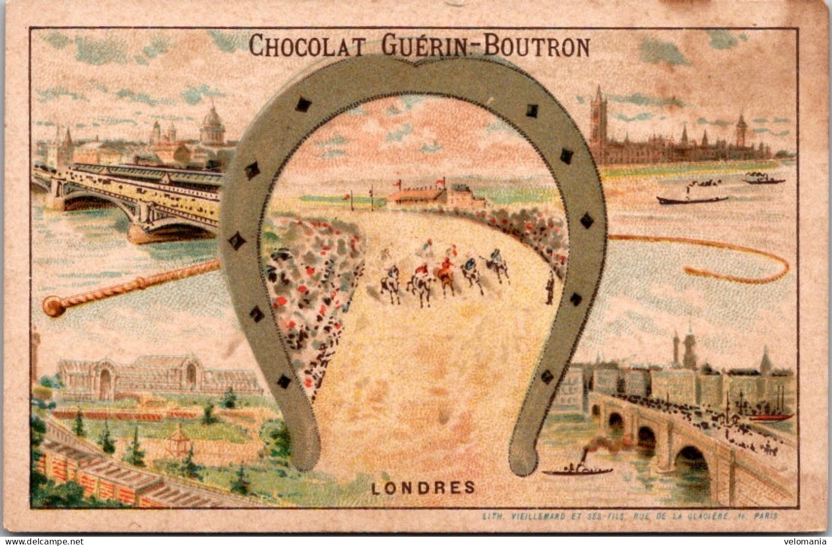 20330 Chromo Chocolat Guérin Boutron - Londres - Guerin Boutron