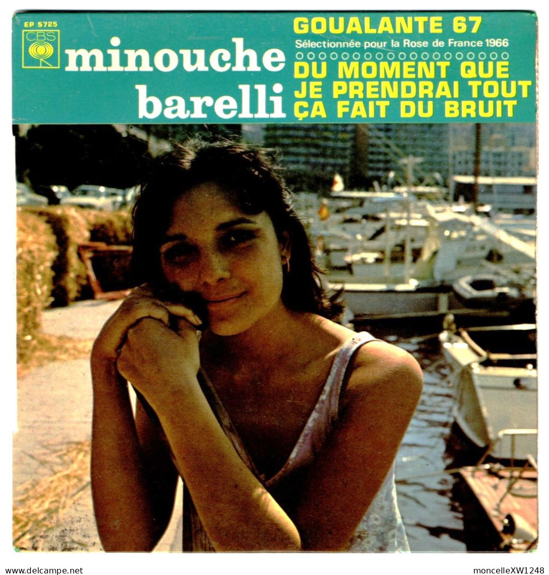 Minouche Barelli - 45 T EP Goualante 67 (1966) - 45 Rpm - Maxi-Single