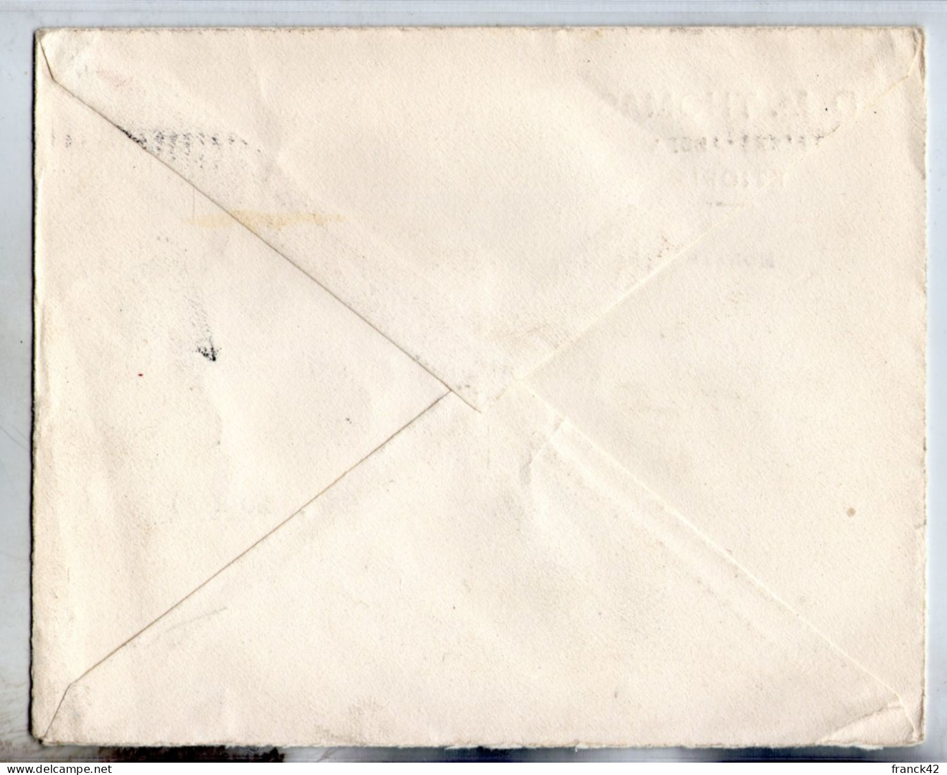 Ethiopie. Enveloppe. DM Thomas Addis Abeba Pour Saint Etienne. 1946* - Etiopia