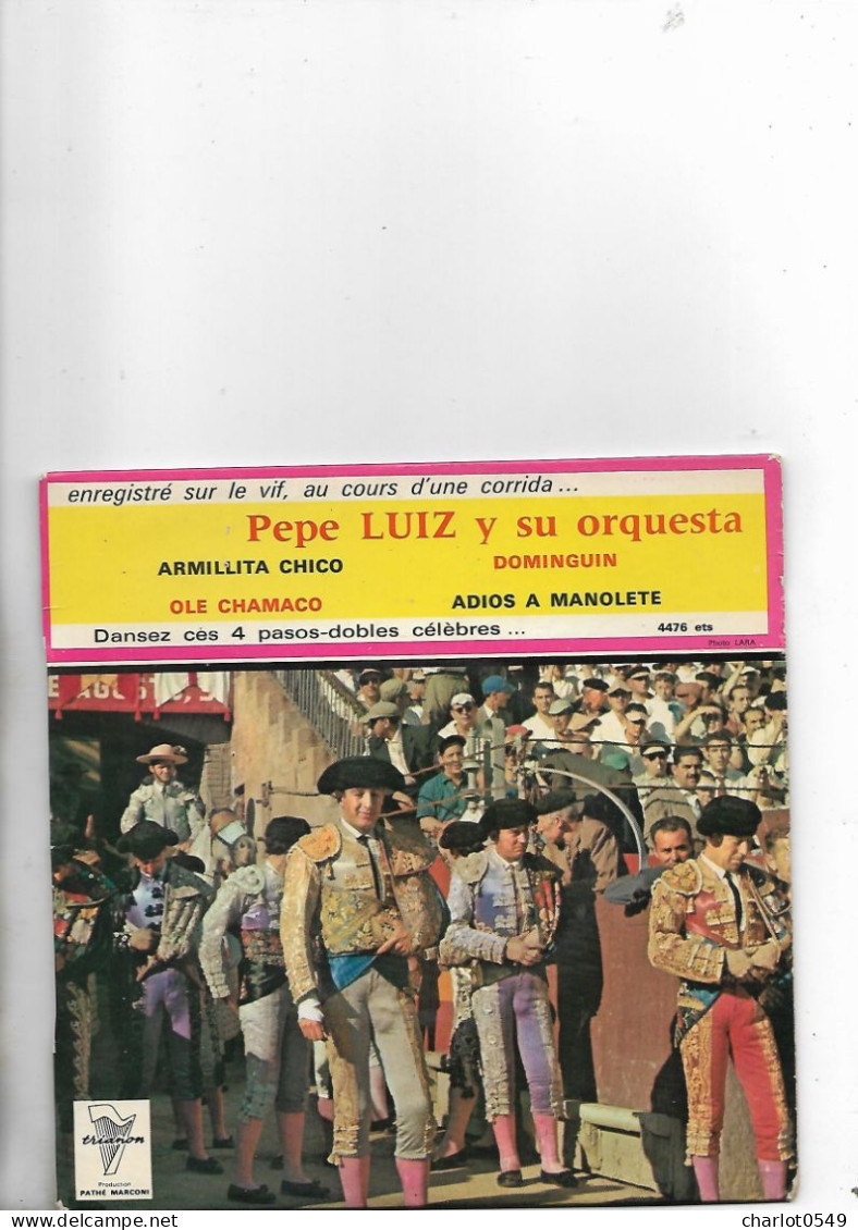 4 Titres Pepe Luiz - Autres & Non Classés