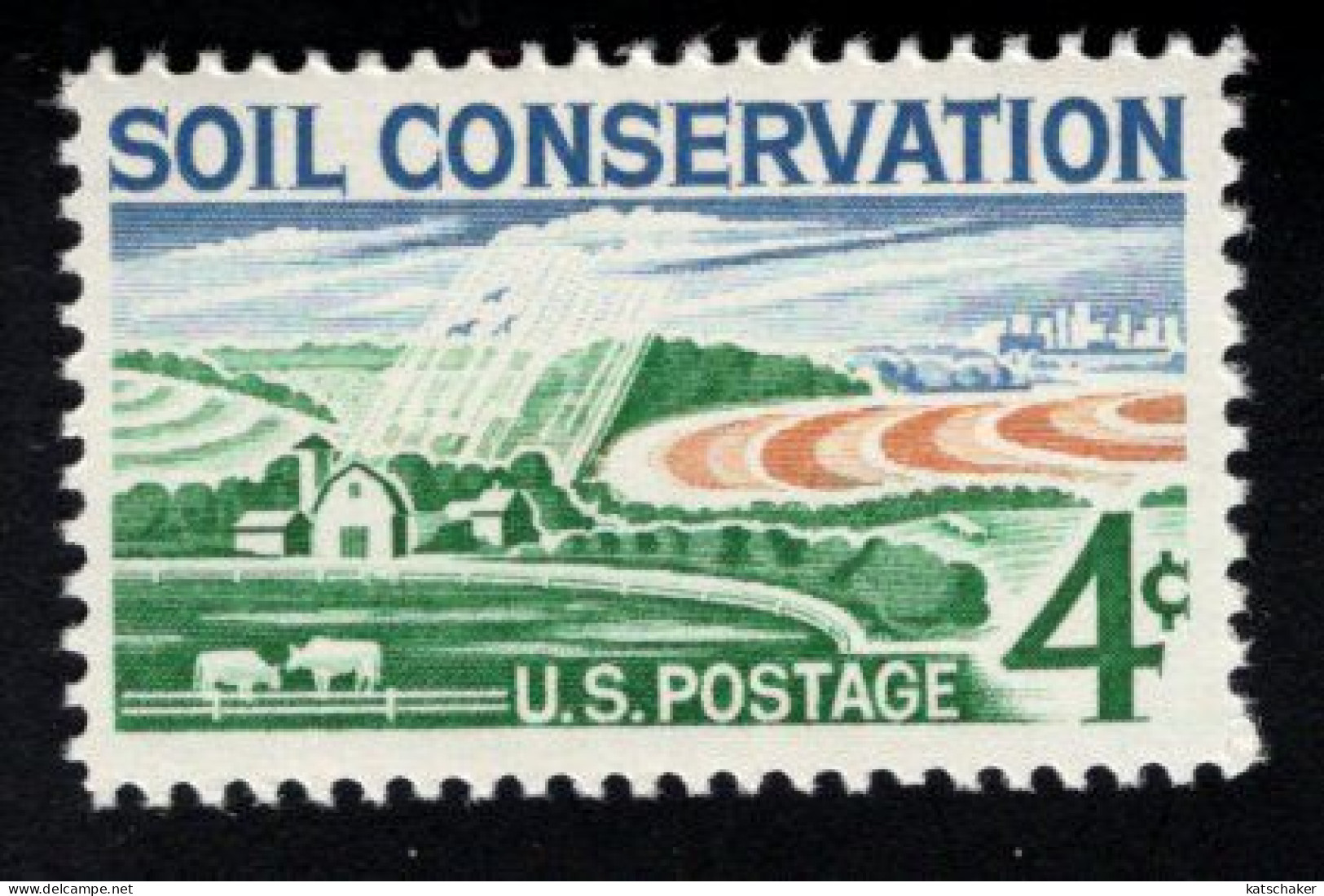 202744968 1959 SCOTT 1133 (XX) POSTFRIS MINT NEVER HINGED   - SOIL CONSERVATION - Nuevos