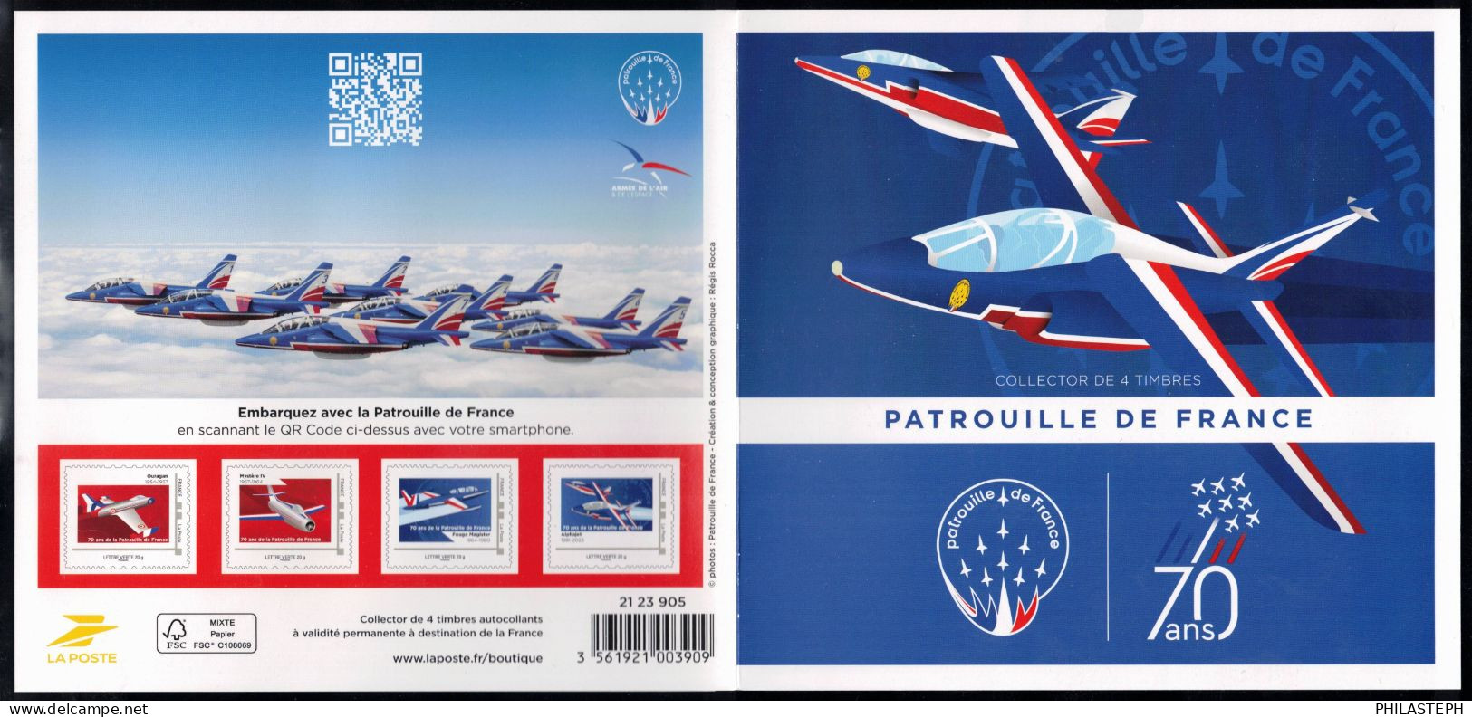 France 2023 - COLLECTOR PATROUILLE DE FRANCE 70 ANS - Tirage 10 000 EXEMPLAIRES - Neuf - Collectors