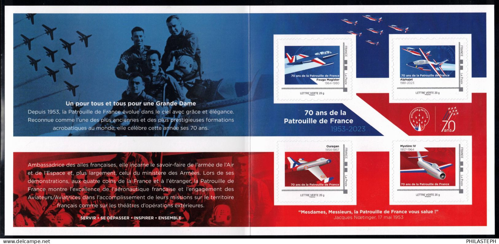 France 2023 - COLLECTOR PATROUILLE DE FRANCE 70 ANS - Tirage 10 000 EXEMPLAIRES - Neuf - Collectors