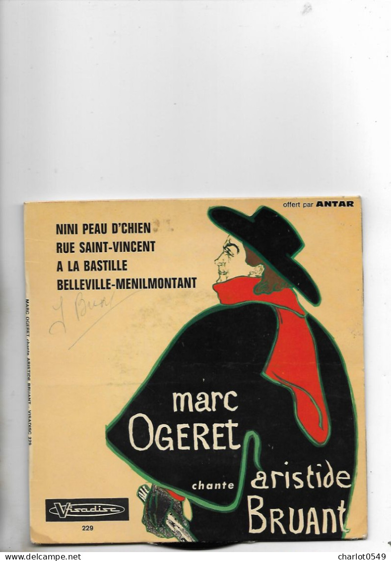 4 Titres Marc Ogeret - Other & Unclassified