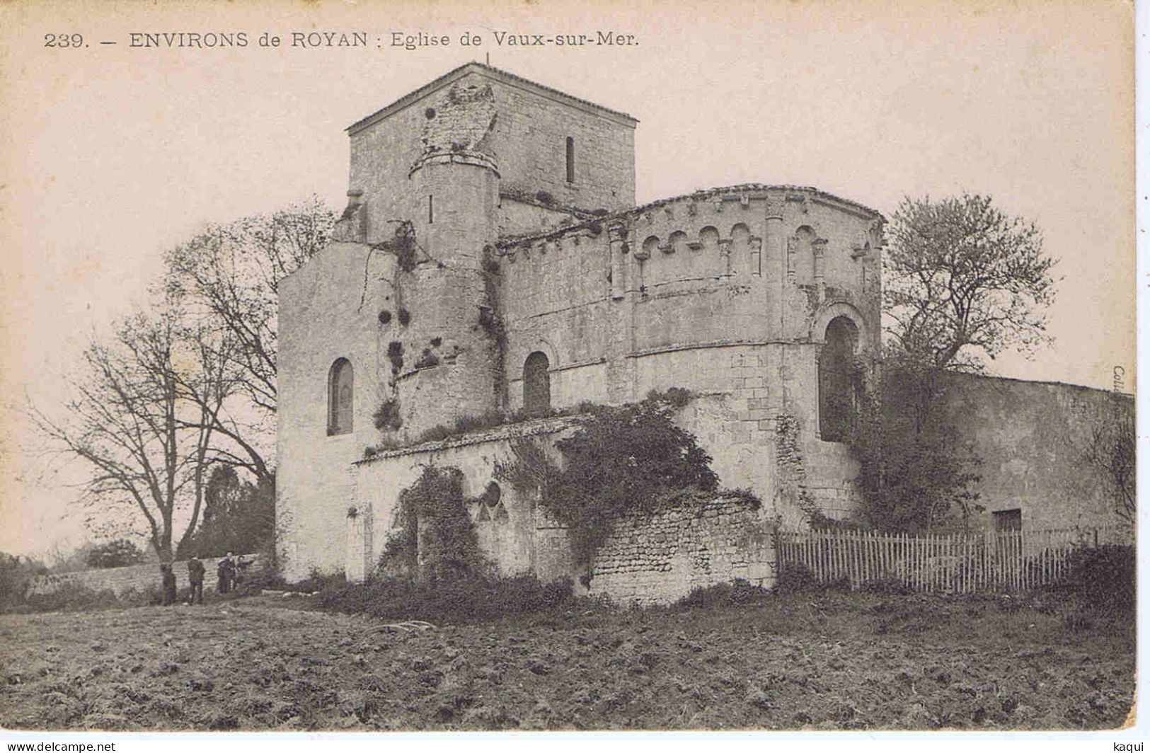 CHARENTE- MARITIME - Environs De ROYAN - Eglise De VAUX-sur-MER - N° 239 - Vaux-sur-Mer