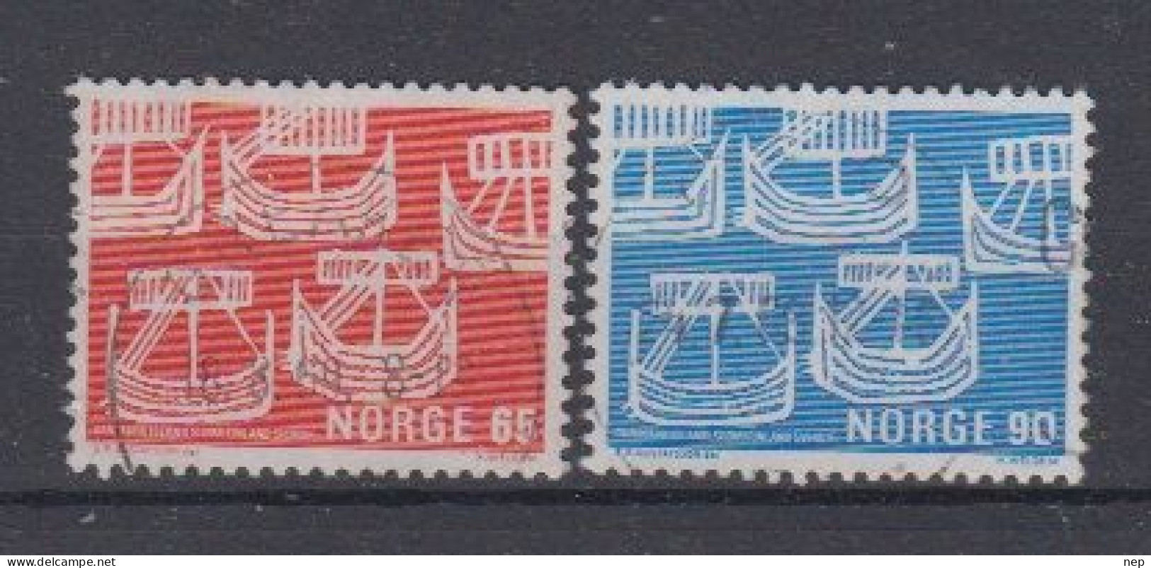 NOORWEGEN - Michel - 1969 - Nr 579/80 - Gest/Obl/Us - Gebraucht