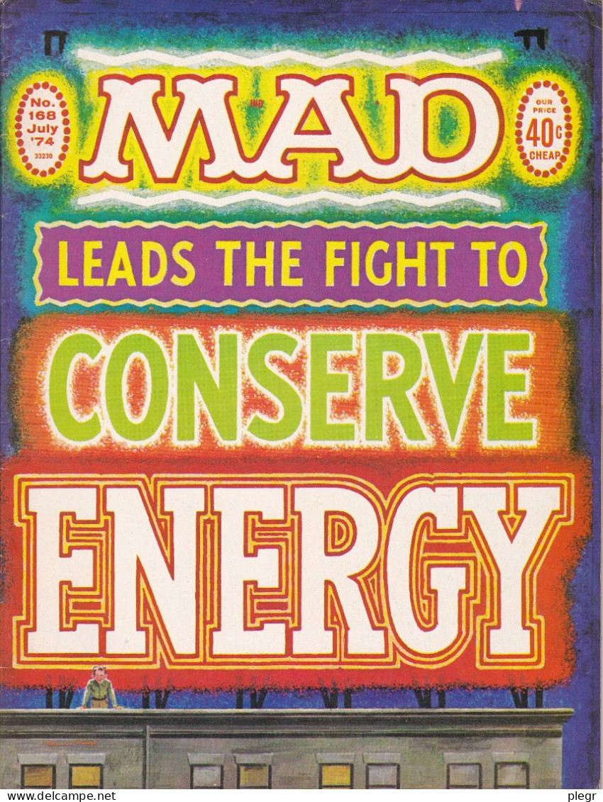 MAD - Version US - N°168 (07/1974) - Andere Uitgevers