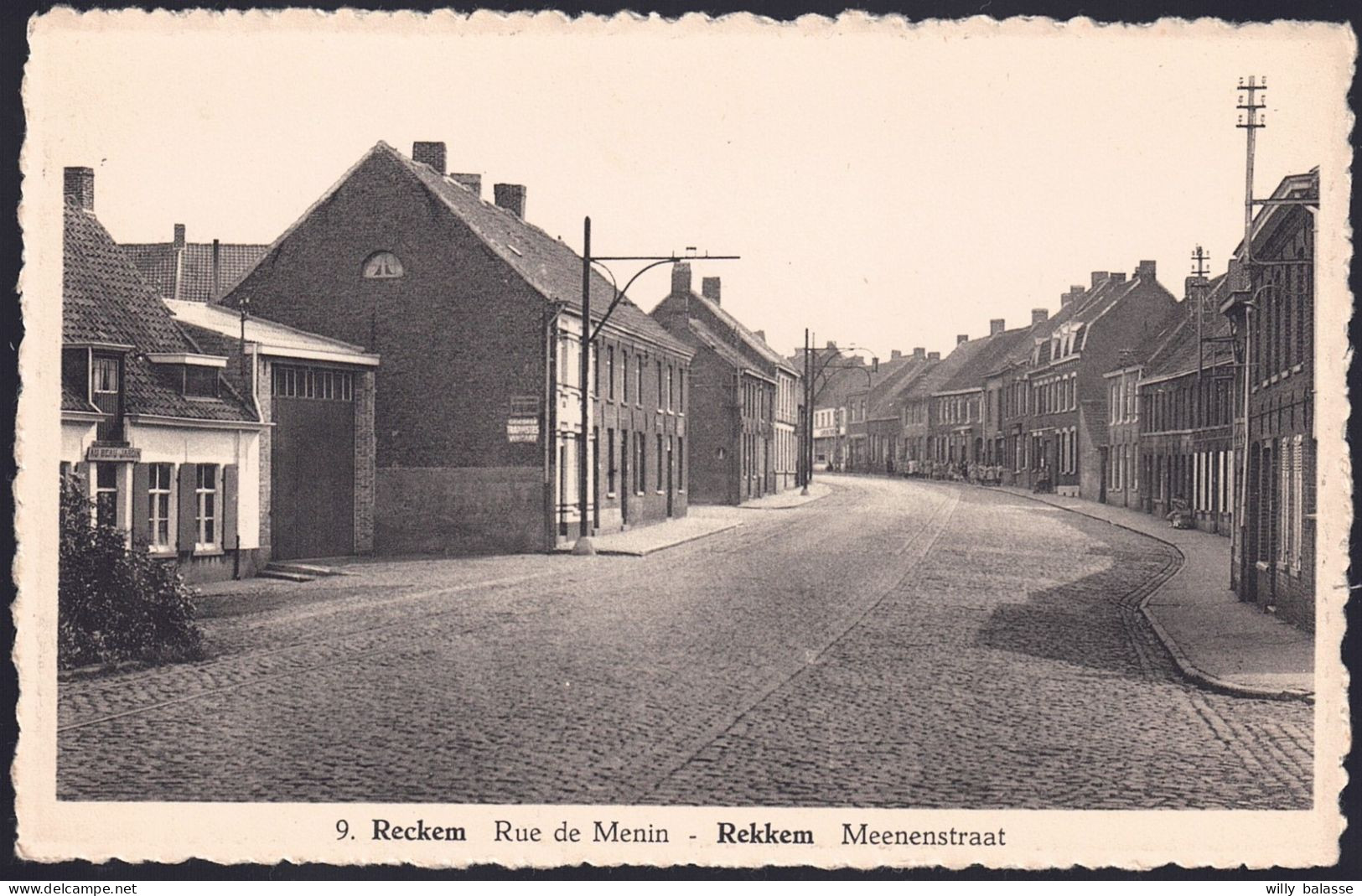 +++ CPA - RECKEM - Rue De Menin - REKKEM - Meenenstraat  // - Menen