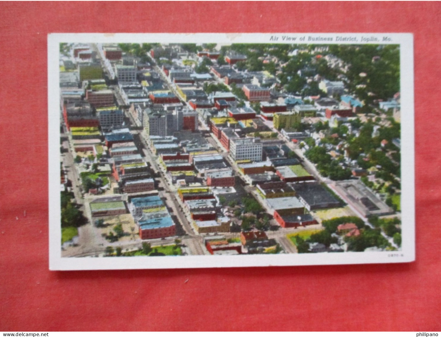 Air View Business District. Joplin  Missouri  Ref 6375 - Autres & Non Classés