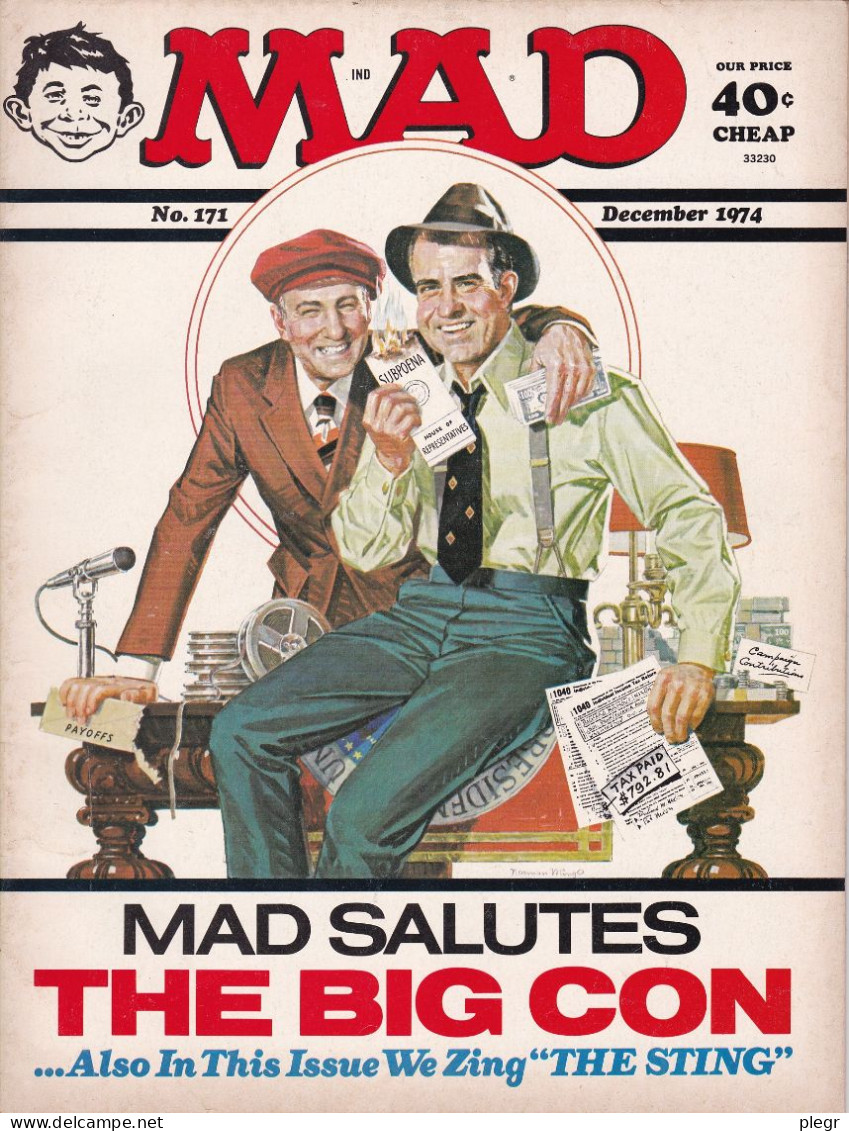 MAD - Version US - N°171 (12/1974) - Other Publishers