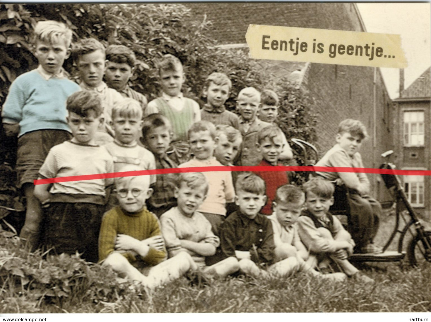 MESEN 1955-1956 Klasfoto Broederschool. - Messines - Mesen