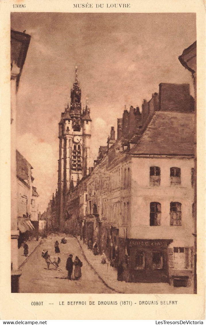 FRANCE - Corot - Le Beffroi De Drouais (1871) - Drouais Blefry - Vue Panoramique - Animé - Carte Postale Ancienne - Boulogne Billancourt