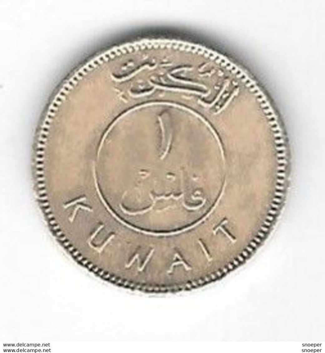 *kuwait 1 Fils  1970  Km 9  Unc/ms63 - Koeweit