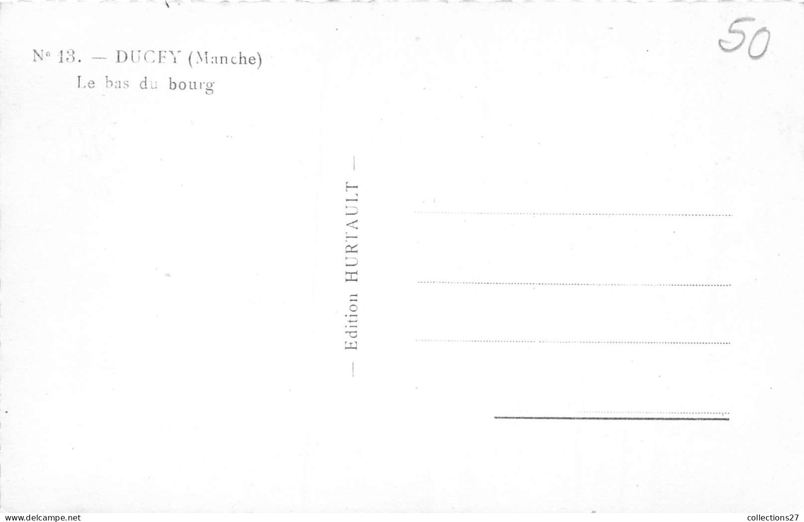 50-DUCEY- LE BAS DU BOURG - Ducey