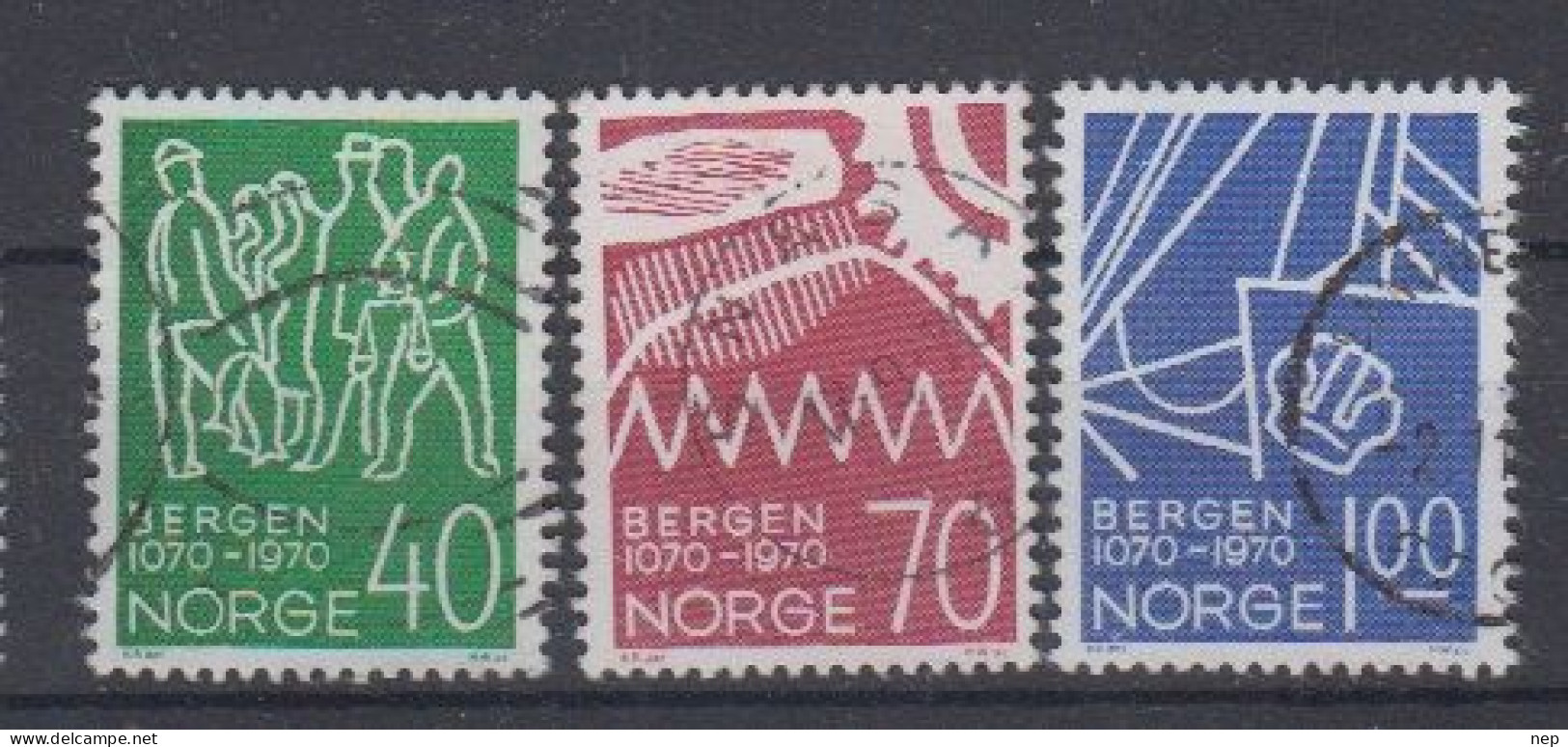 NOORWEGEN - Michel - 1970 - Nr 608/10 - Gest/Obl/Us - Usados