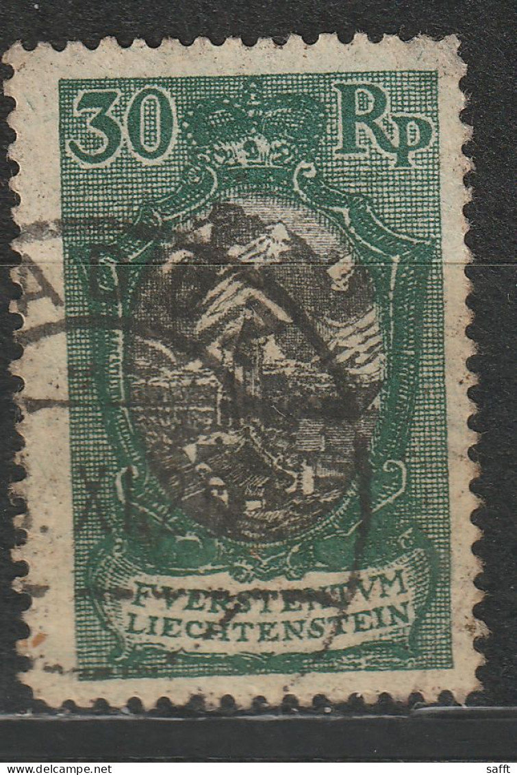 Liechtenstein 55 Gestempelt, Kirche Bendern 1921 - Used Stamps