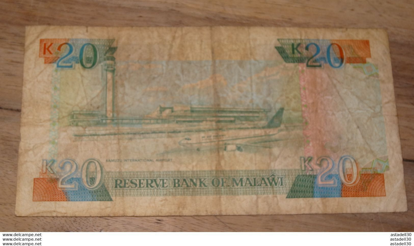 MALAWI : 20 Kwacha 1993 ......... PHI ...... E2-67a - Malawi