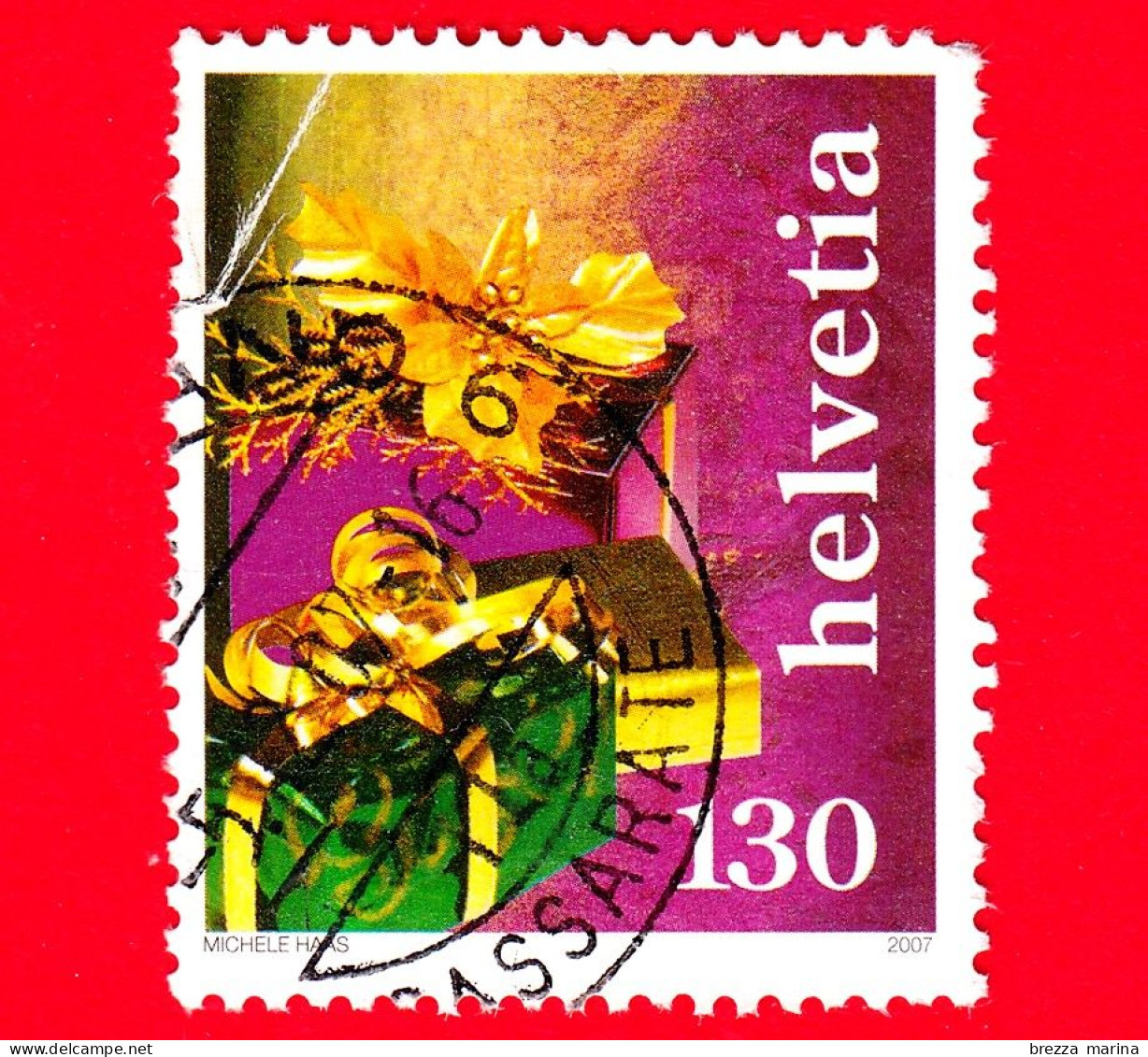 SVIZZERA - Usato - 2006 - Natale - Christmas - Tradizioni - Regali - 130 - Used Stamps