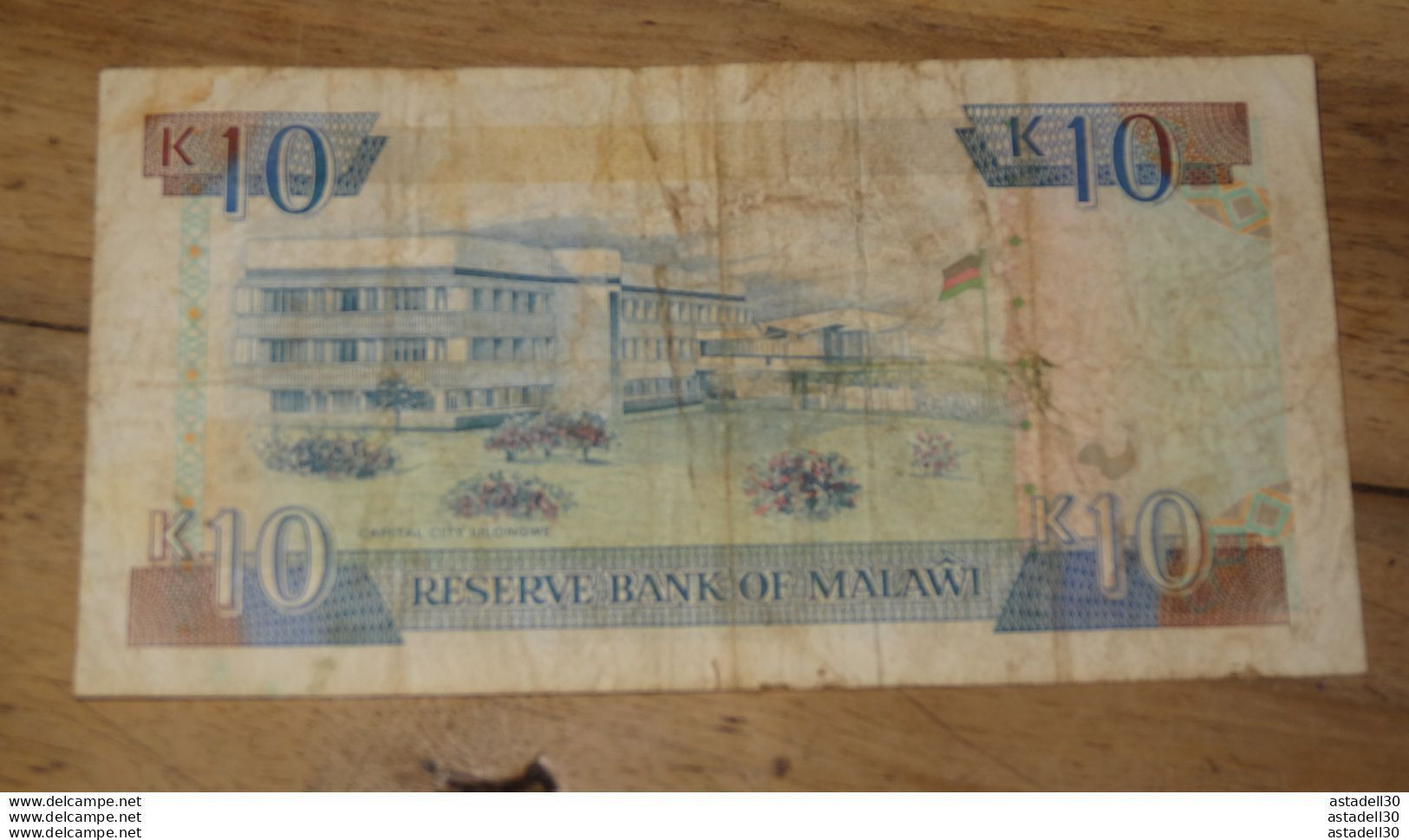 MALAWI : 10 Kwacha 1994 ......... PHI ...... E2-67b - Malawi