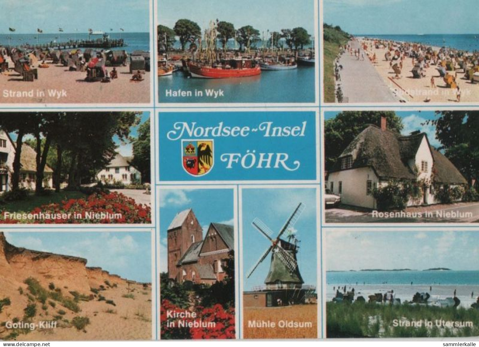 65917 - Föhr - U.a. Südstrand In Wyk - 1986 - Föhr
