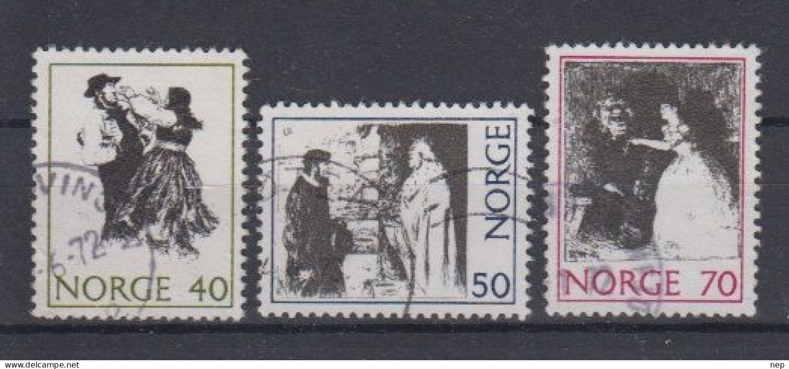 NOORWEGEN - Michel - 1971 - Nr 630/32 - Gest/Obl/Us - Usados