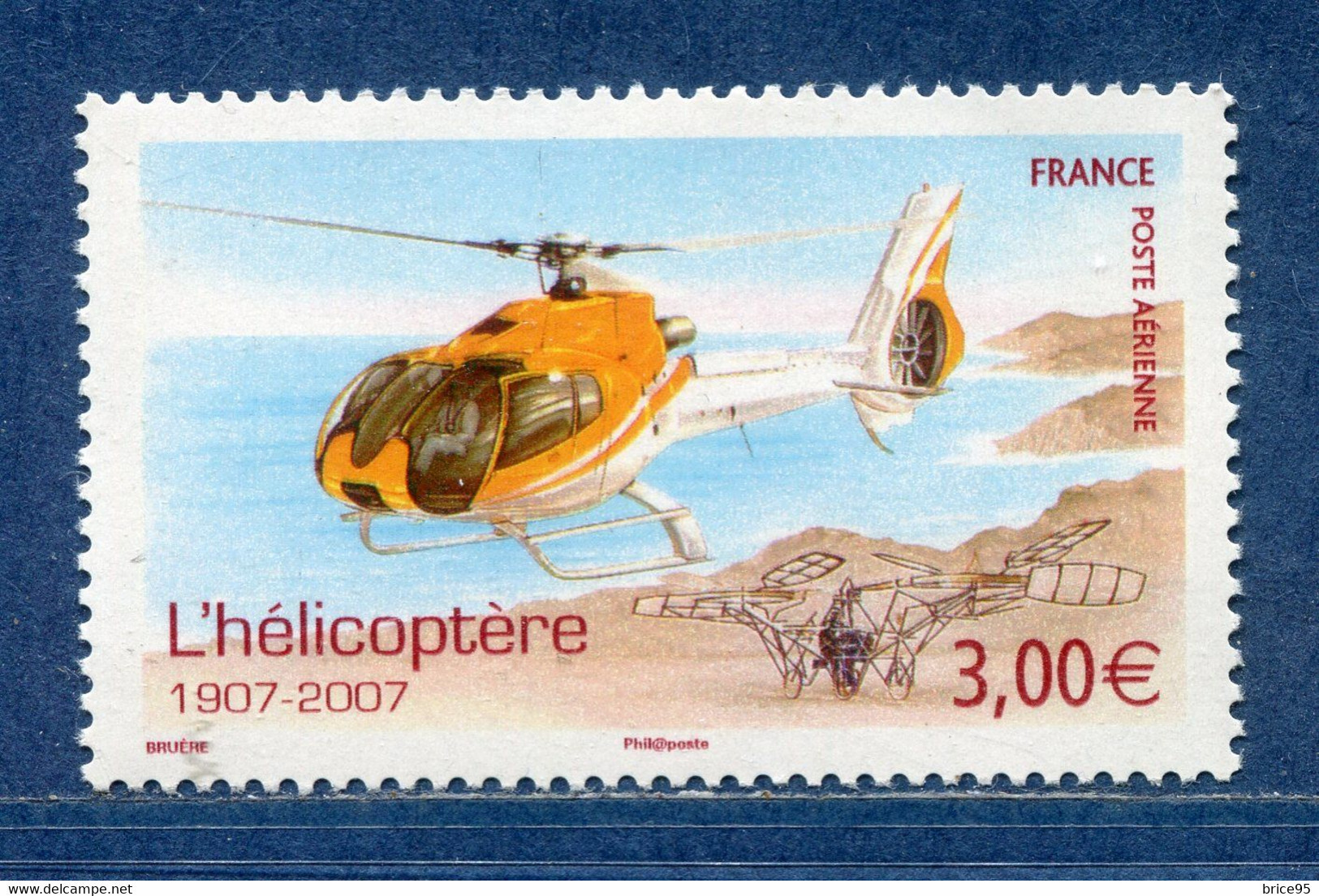 France - YT PA Nº 70 ** - Poste Aérienne - Neuf Sans Charnière - 2007 - 1960-.... Ungebraucht