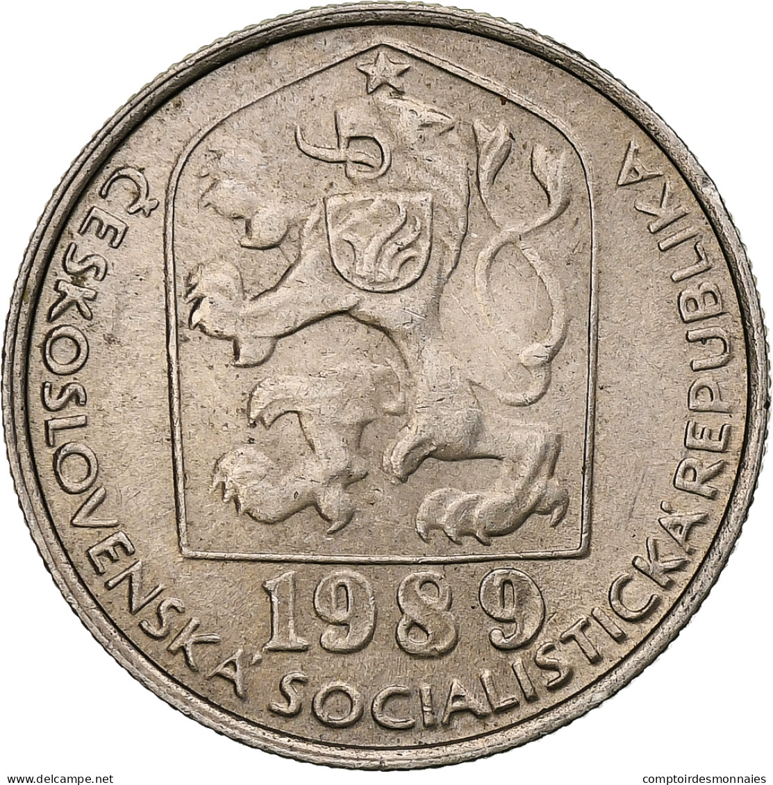 Tchécoslovaquie, 50 Haleru, 1989 - Tsjechoslowakije