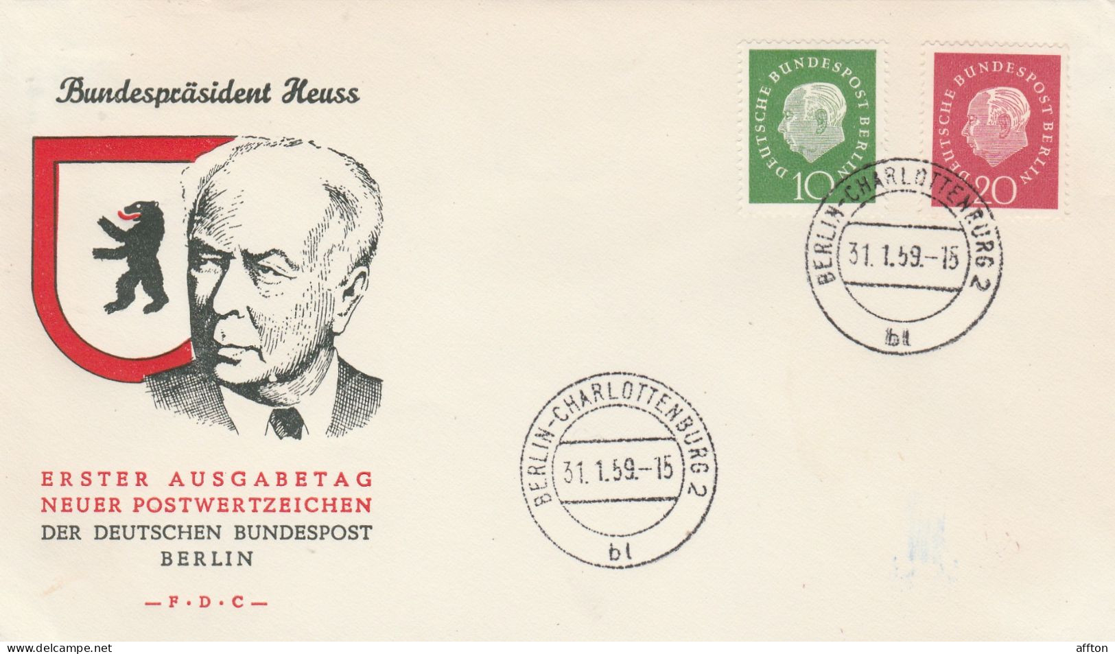 Germany FDC Mailed - 1948-1960