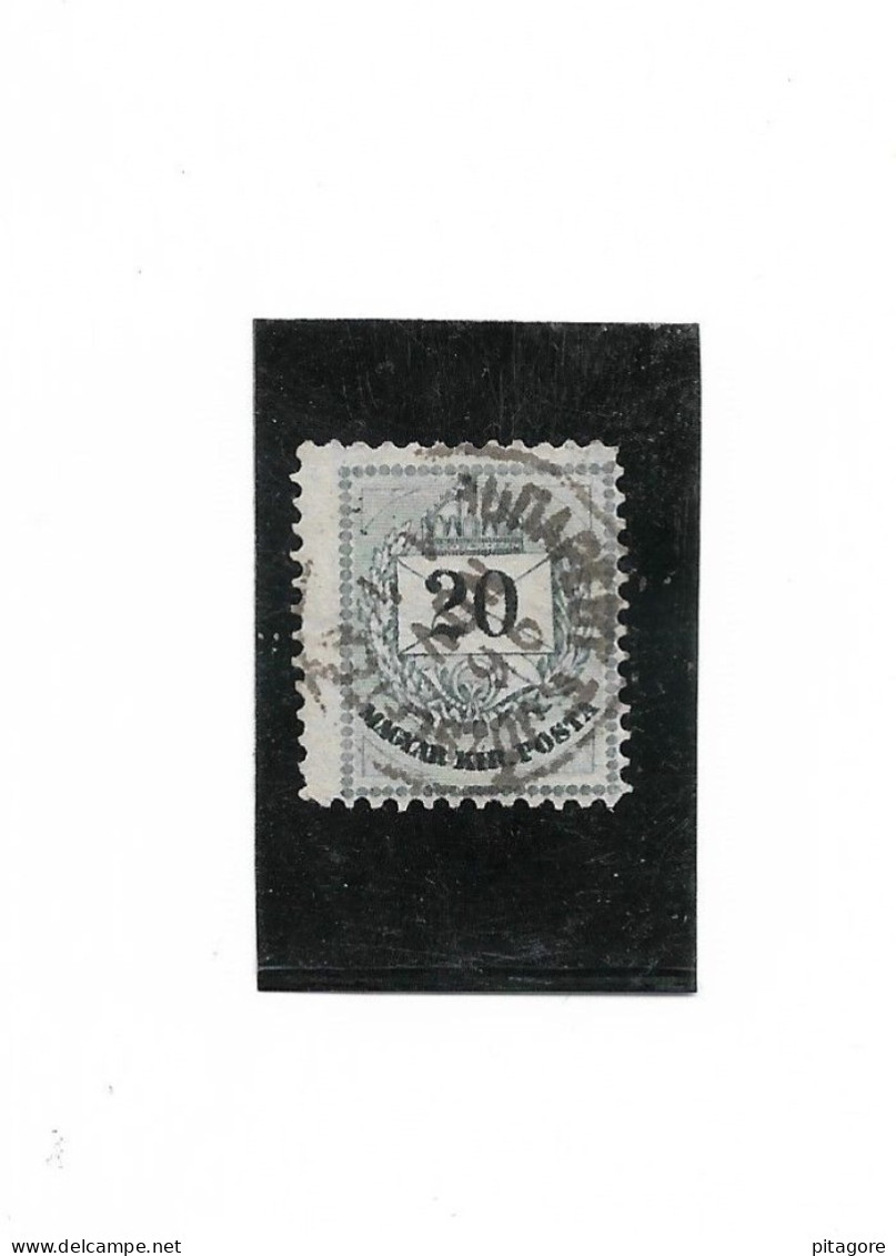 Timbre De Hongrie, N: 22(B)  Dentelé 11  1/2 X 13 ,année -1881 - Usati