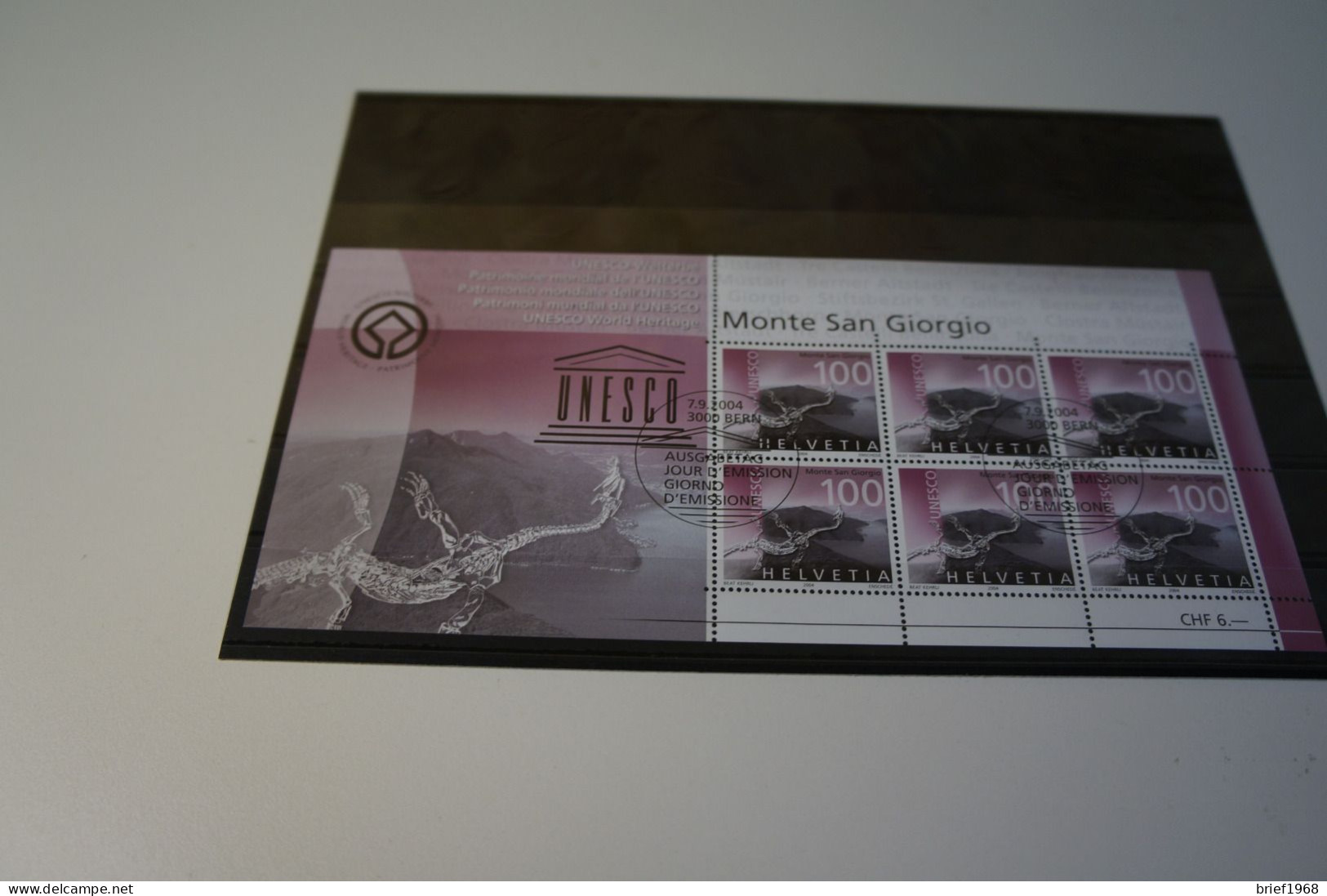 Schweiz Michel 1894 Gestempelt Kleinbogen (27545) - Used Stamps