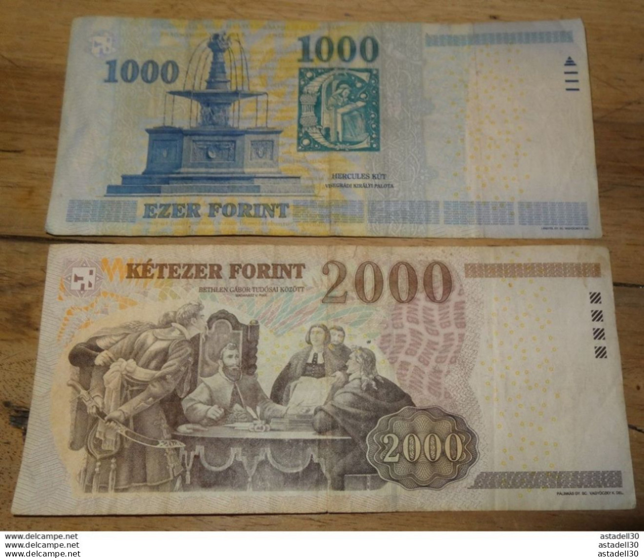 HONGRIE : 1000 Et 2000 Forint........ PHI ...... E2-72 - Hongrie