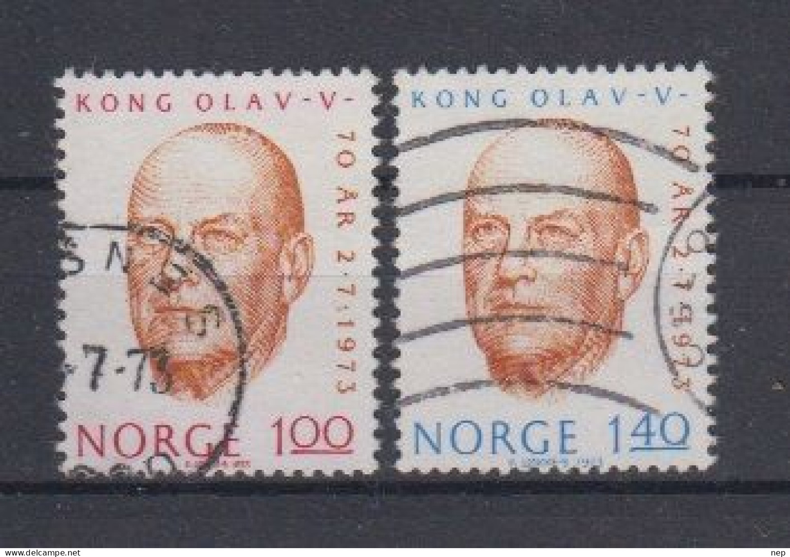 NOORWEGEN - Michel - 1973 - Nr 664/65 - Gest/Obl/Us - Used Stamps