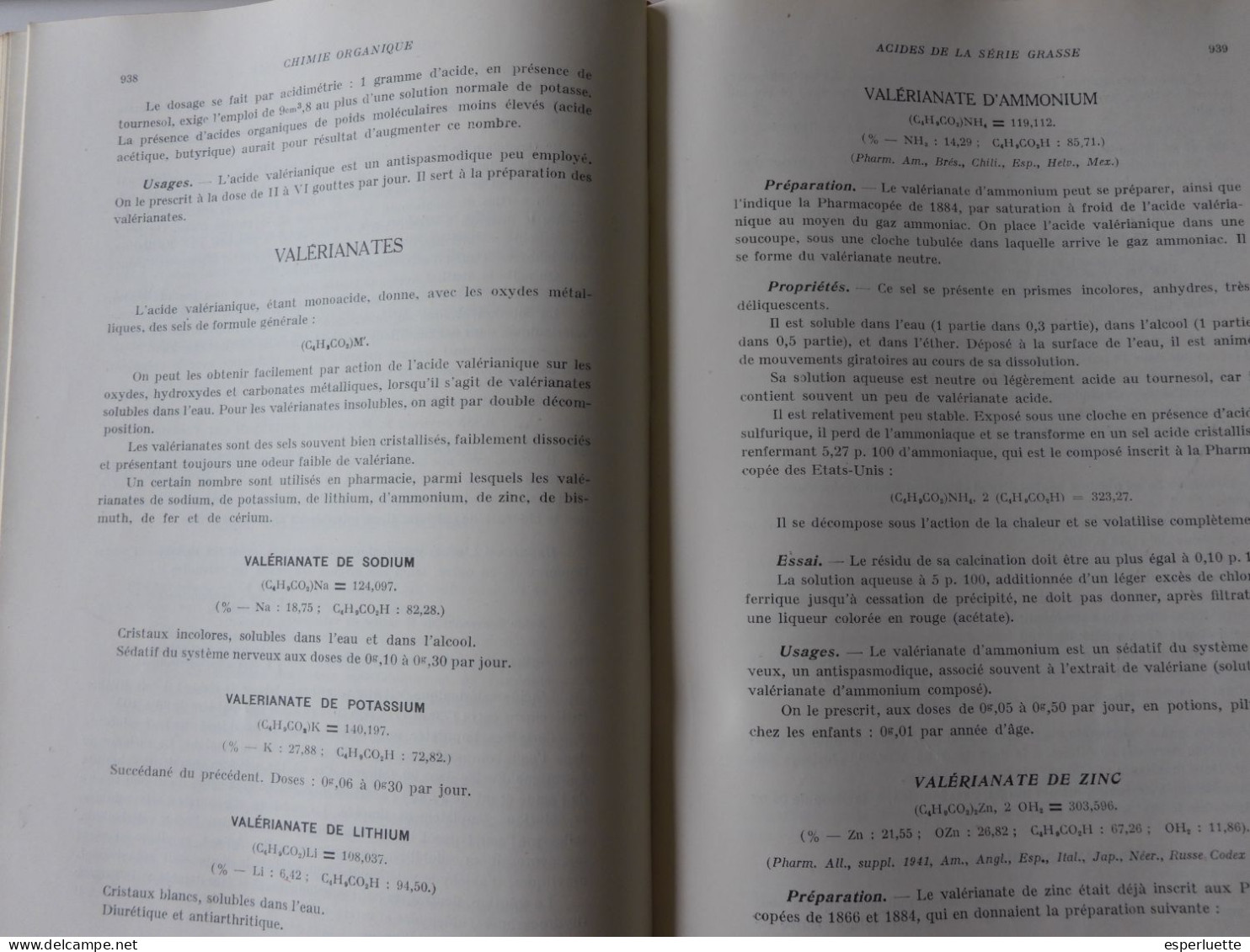 Traité De Pharmacie Chimique 4 Tomes Reliés P Lebeau G Courtois Masson And Cie - 18 Años Y Más