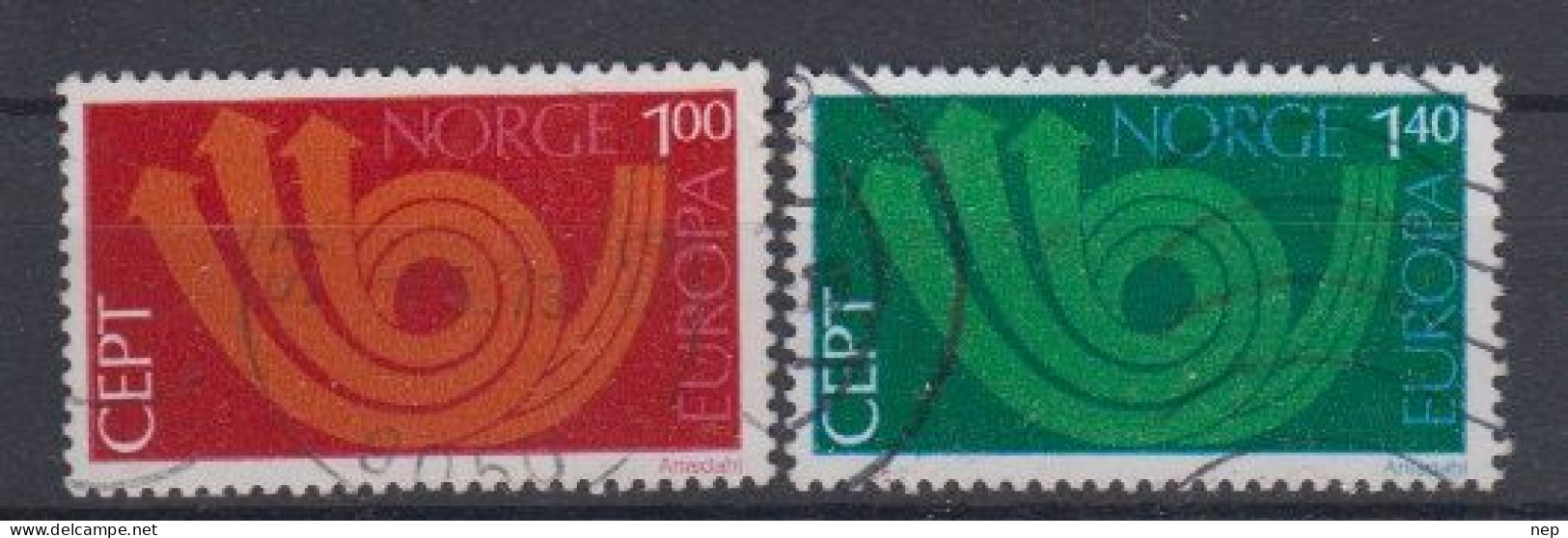 NOORWEGEN - Michel - 1973 - Nr 660/61 - Gest/Obl/Us - Oblitérés