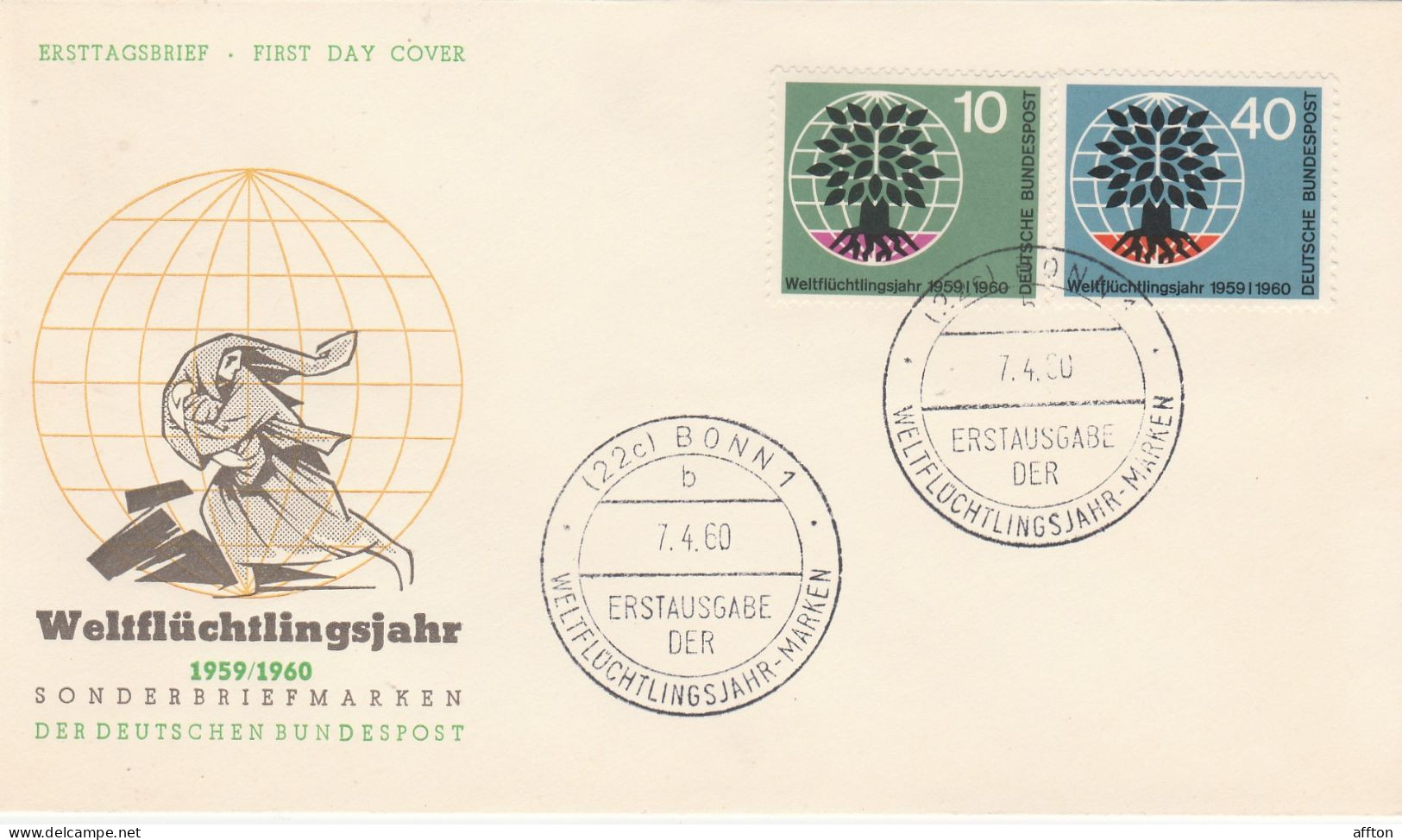 Germany FDC - 1948-1960