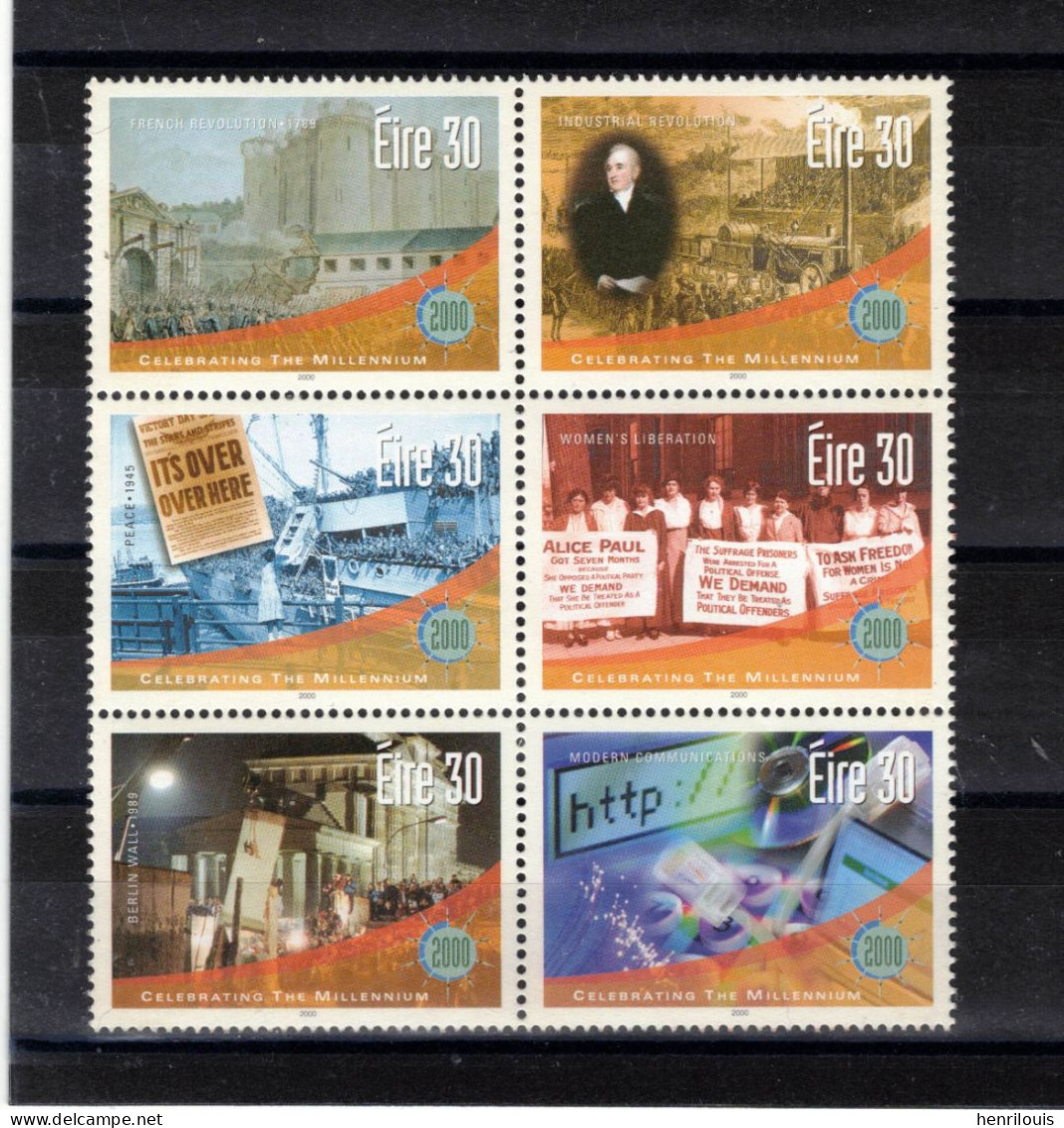 IRLANDE Timbres Neufs ** De 2000  ( Ref 7625 B ) Millénaire - Ongebruikt