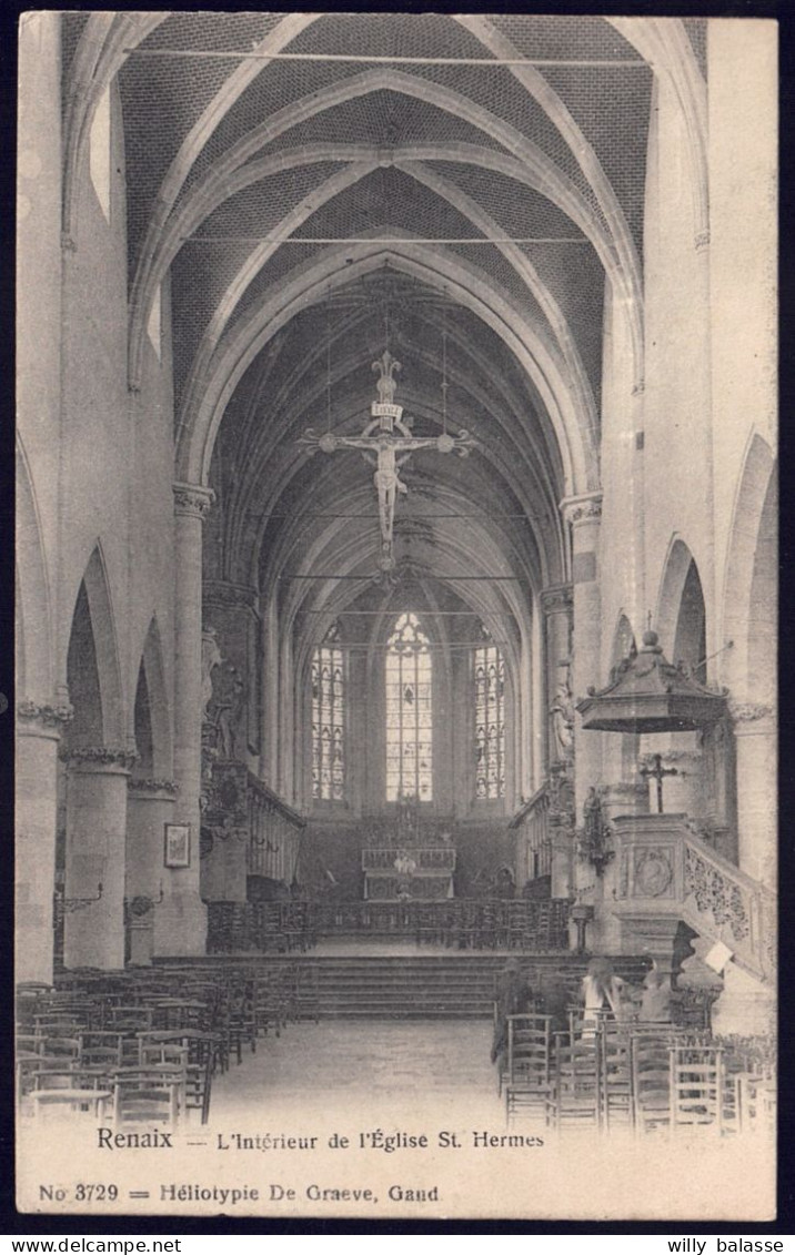 +++ CPA - RENAIX - RONSE - Intérieur De L'Eglise St Hermès  // - Ronse