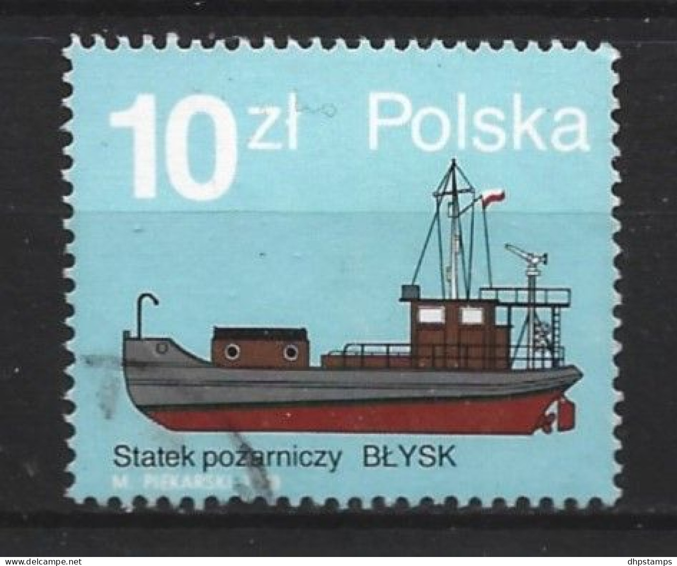 Polen 1988 Ship Y.T. 2991 (0) - Gebruikt