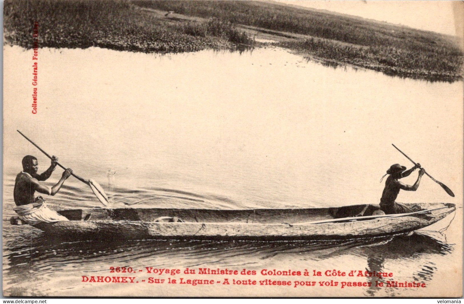 S16184 Cpa Afrique - Dahomey - Sur La Lagune .... - Dahome