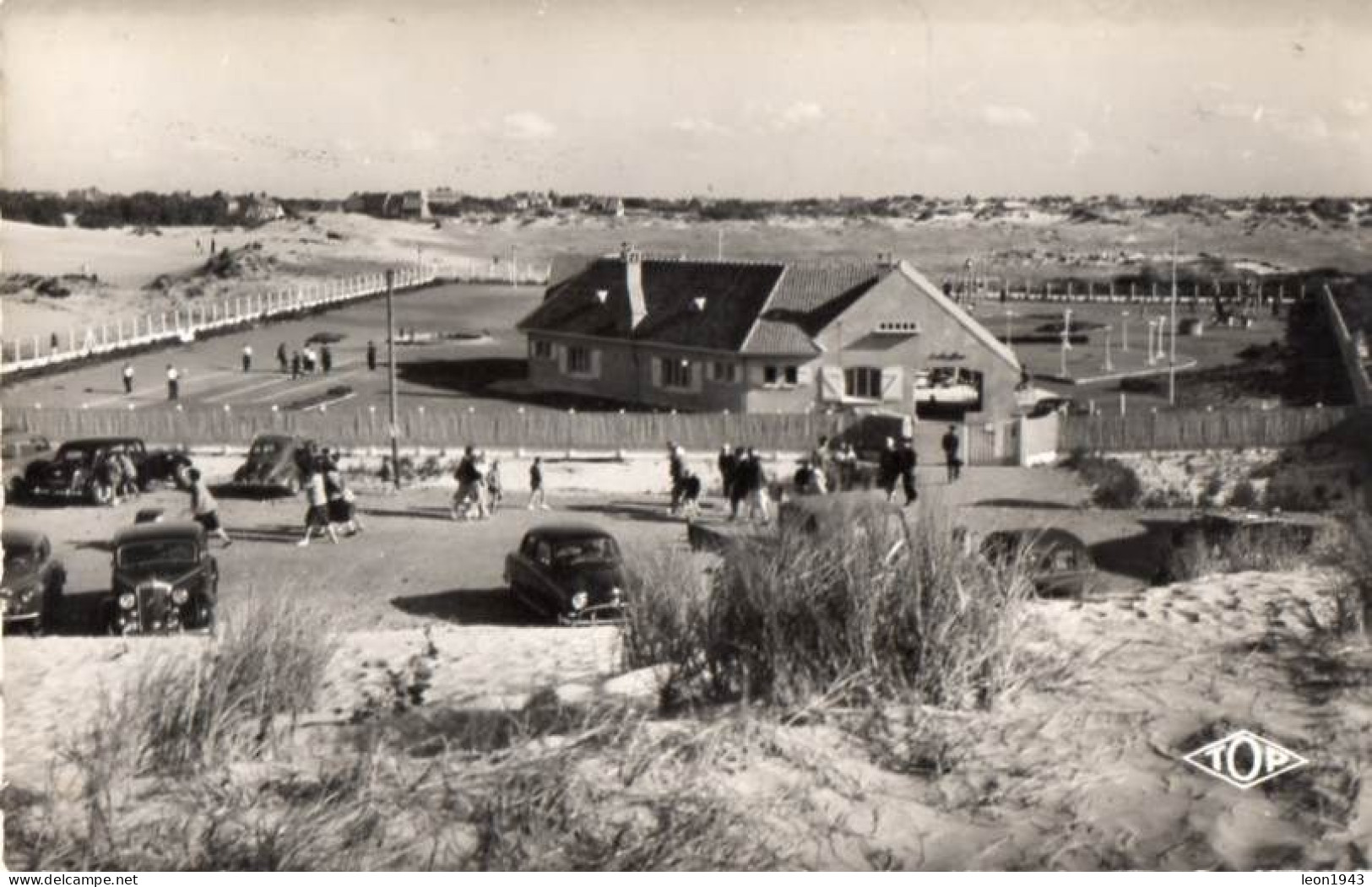 31904-LE-59-BRAY-DUNES PLAGE-Le Clos Fleuri------------animée-voitures - Bray-Dunes