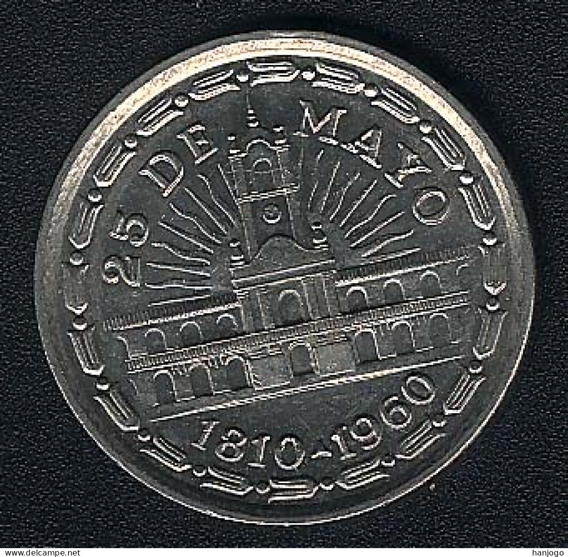 Argentinien, 1 Peso 1960, UNC - Argentina