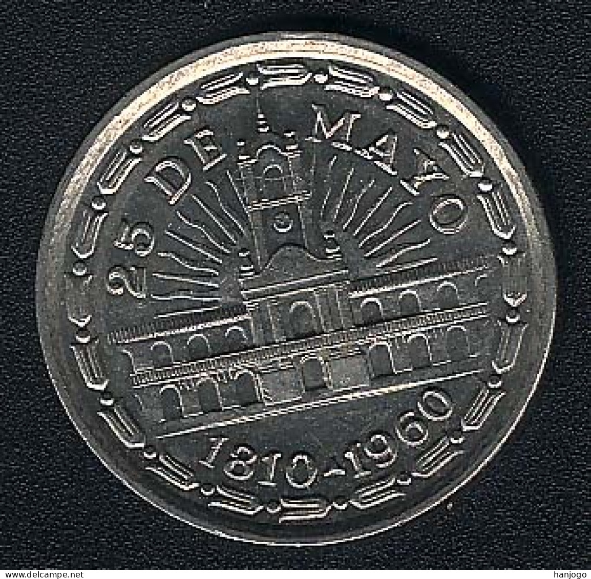 Argentinien, 1 Peso 1960, UNC - Argentinië