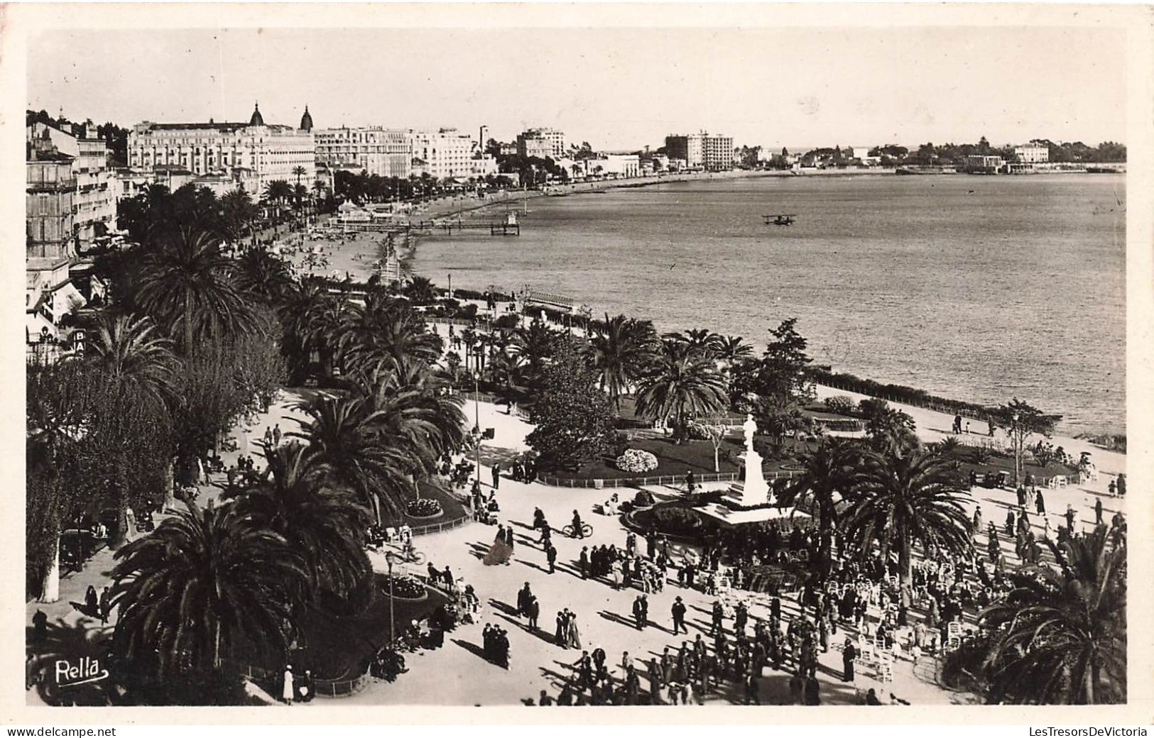 FRANCE - Cannes - Les Jardins De La Croisette - Coll La Côte D'Azur - Animé - Carte Postale Ancienne - Cannes