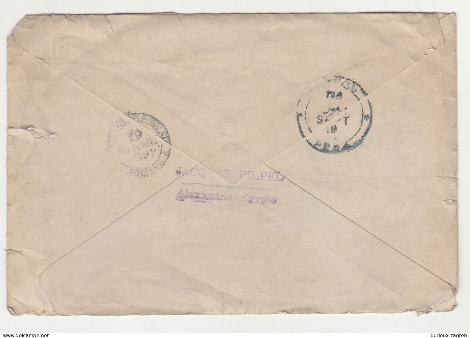 Egypt Old Overprinted Postal Stationery Letter Cover Posted 1892 Alexandrie To Constantinopel B240401 - 1866-1914 Khedivato Di Egitto