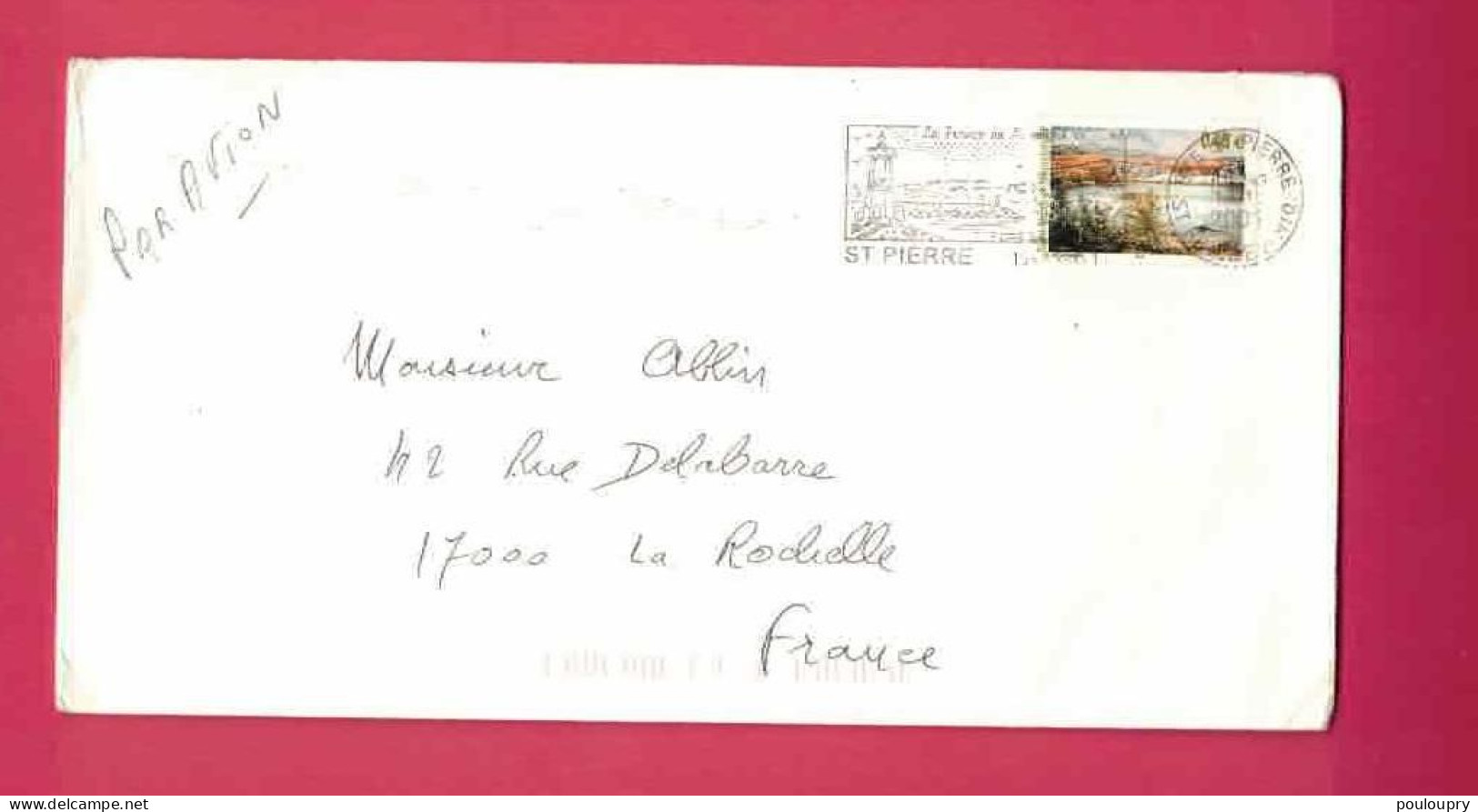 Lettre De 2001 Pour La France - YT N° 744 - En Automne - Lettres & Documents